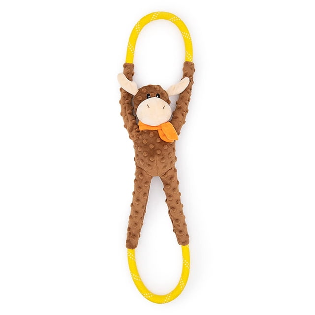Juguete de Cuerda para Perros ZippyPaws RopeTugz Duradero con Sonido