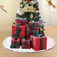thumbnail image 6 of Vikakiooze Christmas Gifts Christmas Decorations Gift Boxes Gift Boxes Under The Christmas Tree Scene Decoration Props New Year Window Decorations Dtacked Head, 6 of 6