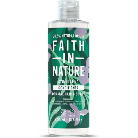 Faith In Nature Natural Conditioner - Vegan & Cruelty Free, No SLS or Parabens - 13.5 fl oz, Rosemary