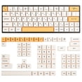 thumbnail image 4 of Teclas Guffercty kred GTSP XDA Honey Milk PBT Japanese Bee, juego de 140 teclas para fundas Cherry MX, teclado de tamaño completo, 60% 65% 75%（XDA/Honey Milk）, 4 of 7