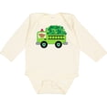 thumbnail image 3 of Inktastic Irish St Patricks Day Fire Truck Boys or Girls Long Sleeve Baby Bodysuit, 3 of 5