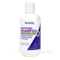 TriDerma Soothing Shampoo for Dry and Scaly Scalp, Moisturizing, 8.3 oz