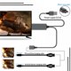 thumbnail image 5 of Adaptador de cable HDMI, cable USB a HDTV, Tsemy Wire Dongle USB macho + USB hembra a HDMI macho 1080P, cable de duplicación HDTV para teléfono, tableta, S9, S8, Note 8 y más, transmisión compartida, 5 of 7