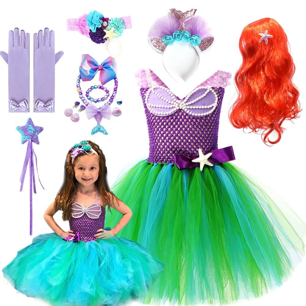 traje sirenita niña