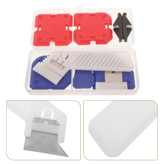 BRIGHTFUFU 1Set Caulk Removal Tool Assorted Color for Caulk Remover 6x2.2in
