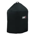 thumbnail image 1 of 22 inch(s)  Black Polyester Kettle Barbecue Cover, 1 of 2