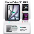 thumbnail image 2 of Funda ESR Shift Series para iPad Air 13 2024 con soporte, color negro, 2 of 9