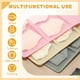 thumbnail image 4 of Organizador Colgante Uxcell, Bolsa de Almacenamiento para Sujetadores, Estantes de Almacenamiento Colgantes de Doble Cara para Ropa Interior Calcetines Armarios Dormitorio Baño, Gris (2+6 Bolsillos), 4 of 7
