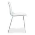 thumbnail image 4 of Poly & Bark Marais Dining Chair in White (Set of 4), 4 of 13