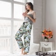 thumbnail image 5 of Yiaed Mallard Ducks And Roses Print Womens Lounge Pants, Loose PJ Bottoms, Long Pajama Pants for Women-XX-Large, 5 of 6