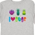 thumbnail image 4 of Inktastic I Love Bugs Boys or Girls Long Sleeve Toddler T-Shirt, 4 of 5