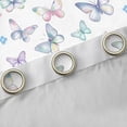 thumbnail image 4 of Feelyou Dreamy Butterfly Teens Blackout Curtains Set of 2 (52x84 Each), Kawaii Cartoon Animal Window Curtains, Cute Flower Floral Curtains and Drapes, Living Room Curtains Decor, 4 of 6