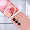thumbnail image 5 of for Samsung Galaxy S23 FE Case, Silicone Phone Case with 1 Screen Protector, Soft Anti-Scratch Microfiber Lining, Full Body Shockproof Slim Cover Support Wireless Charging, Mint Green, 5 of 16
