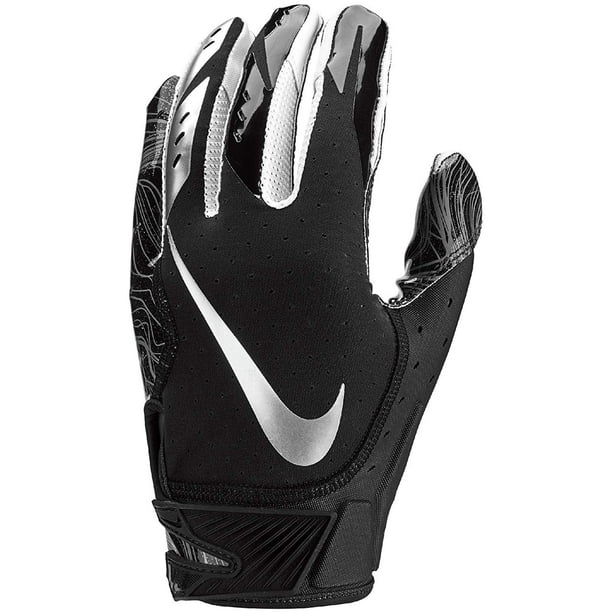 Mens Nknfg17915 S Nike Vapor Jet 50 Football Gloves Blackchrome Size Small 