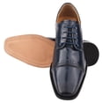 thumbnail image 3 of LIBERTYZENO Men Oxford Style Adult Dress Shoes Navy 8.5, 3 of 7