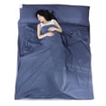 thumbnail image 1 of Forro para saco de dormir, sábana de viaje para acampar, sábana liviana para hotel, saco de dormir empacable, forro ligero y transpirable, cálido y espacioso para acampar, albergues, picnic, bolsas c JAMW Sencillez, 1 of 5