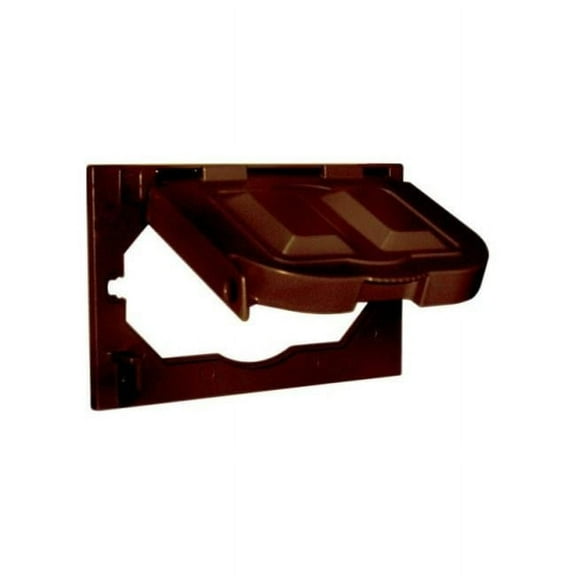 Sigma Horizontal Cover 4.62 " X 2.83 " Bronze 1 Gang