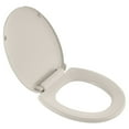 thumbnail image 3 of American Standard Cardiff Slow-Close Round Toilet Seat in Linen, 3 of 5