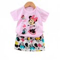 thumbnail image 1 of 2023 Baby Boys Clothing Sets Summer Short Sleeve Cotton kids set 2Pcs leisure Mickey Mouse baby girls clothes12M Gao Jinjia LED, 1 of 2