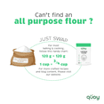 thumbnail image 4 of Quay Naturals Cassava Flour, 4 lbs, Gluten Free & Grain-Free Flour for Baking | Non-GMO, Made from 100% Yuca Root, All-Purpose Wheat Flour Substitute | Soy Free Fufu & Farofa Flour, 4 of 6
