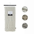 thumbnail image 2 of Inspired Home Zaira Knit Throw Extra Soft, Silk Touch 50"x60", Ivory, 2 of 6