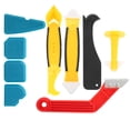thumbnail image 3 of Esparcidor de sellador de silicona, juego de 9 piezas, boquilla de calafateo para acabado, raspador de sellador, integración perfecta, 3 of 8