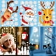 thumbnail image 2 of Adhesivos navideños para pared, pegatinas de cristal para ventana, decoración navideña para el hogar, Año Nuevo, 2021, 2 of 4