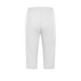 thumbnail image 5 of Women's Leggings Women Ladies' Casual Beach Hot Stamping Tight Leggings Yoga Cropped Pants,White Women's Legging L, 5 of 5