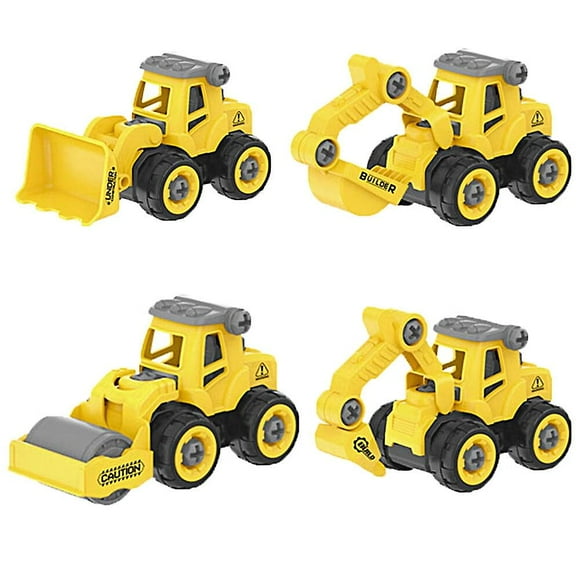 Unisex Kids Front Loader: Steel Classic Construction Truck In Yellow And Black