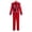 Dance Star Music Costume#6, variant on Halloween Dance Star Costume Adult Red Leather Jacket Stage Performance Costume Set for Halloween,Halloween Costumes,XL