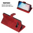 thumbnail image 2 of Estuche de Cuero PU con Cierre para Samsung Galaxy S10 Plus , Funda Protectora con Billetera y Correa, 2 of 6