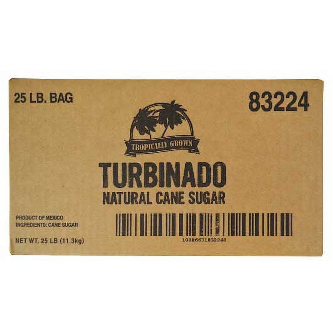(Price/Case)Turbinado Sugar Bulk 1-25 Pound