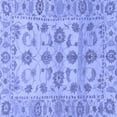 thumbnail image 1 of Ahgly Company Indoor Square Oriental Blue Traditional Area Rugs, 8' Square, 1 of 4