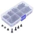 thumbnail image 2 of Assortment, Black Alloy Steel Hex Socket Screws, Corrosion Resistance  Performance For  Appliance Communication Equipment Ship Assembly, 2 of 8