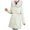 White, variant on Vedolay Women's Coat Casual Open Front Knitted Coat with Pockets 2023 Blue,M