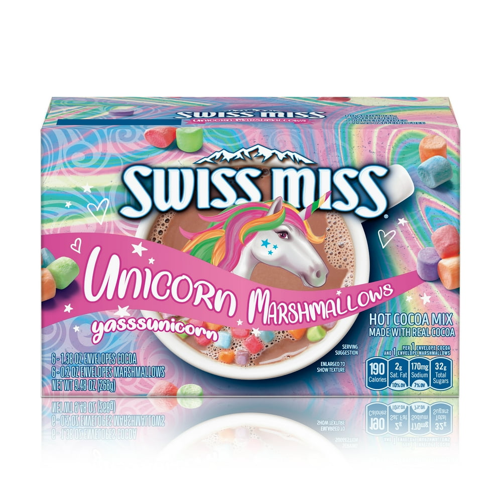 Swiss Miss Marshmallow Madness Hot Cocoa Mix, Hot Chocolate Packets, 6