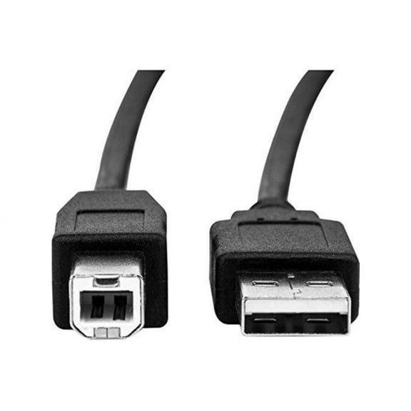 Rocstor Y10C209-B1 15Ft Usb 2.0 Type A To Type B Male To Male Cable Black