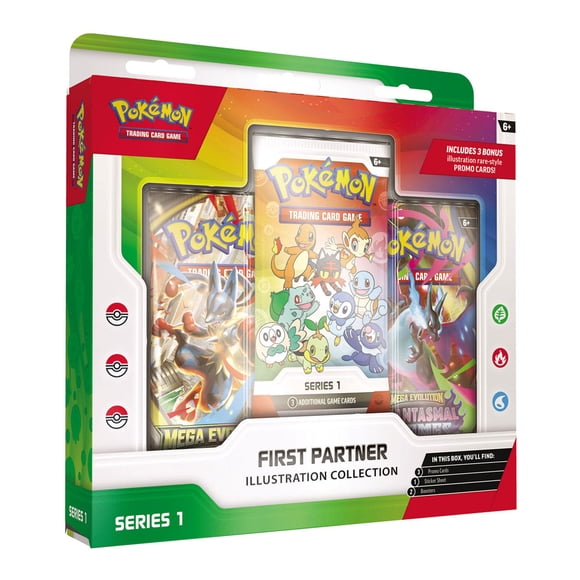 Cartas Coleccionables Pokemon TCG First Partner Illustration Collection 2026 en Ingles