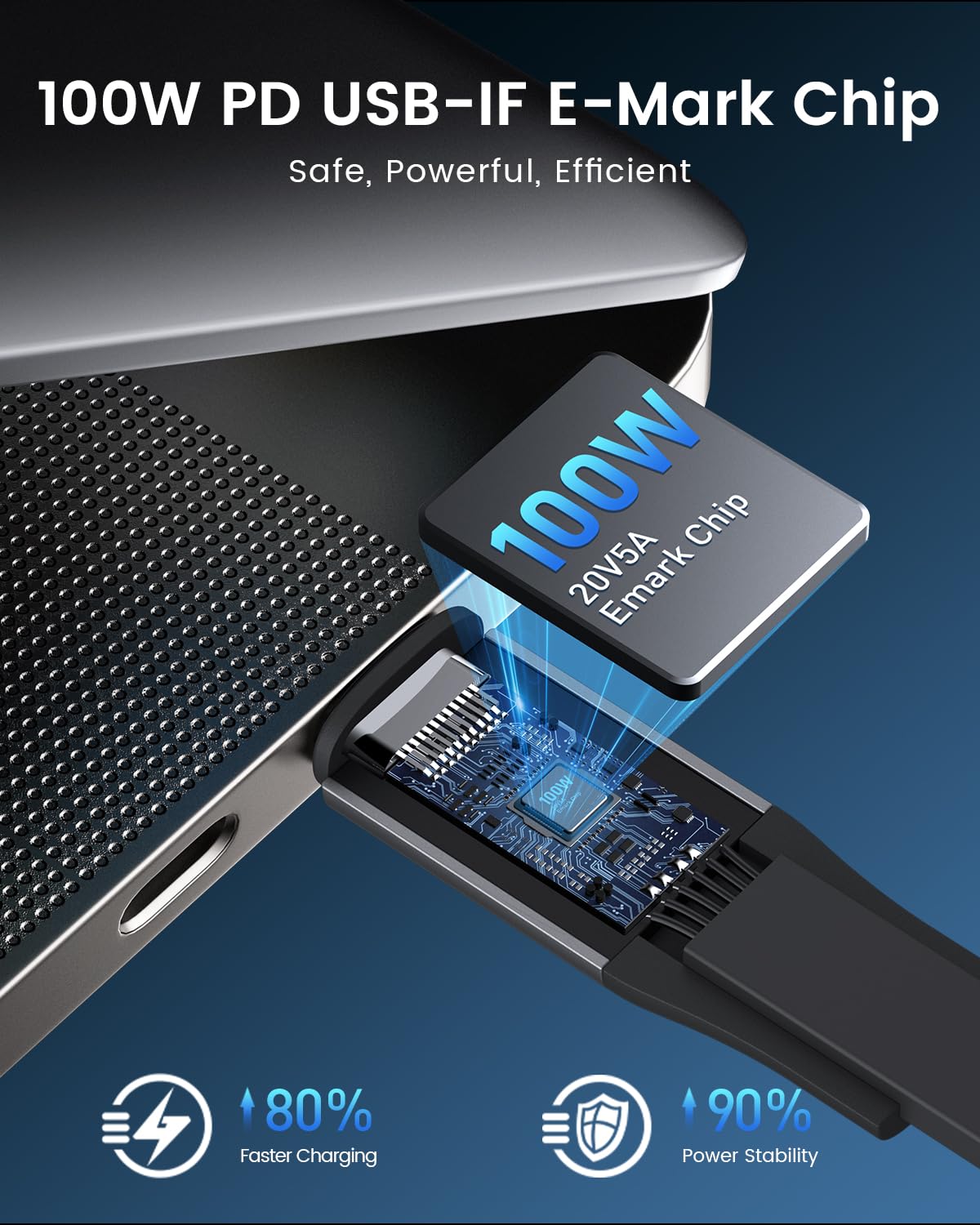 NEOYFC  for   4-in-1 100W Retractable USB C Charging Cable with USB C/A to L/Type C 5A Fast Charging, Multi Charger Cord for Multiple Devices, Phone 17/16/15/14, Galaxy S24/S23, MBook, Pad (3.6ft)