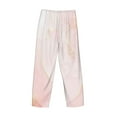 thumbnail image 5 of Goofa Pink Marble Printed Soft Pajama Pants for Men, Wide Leg Comfy Casual Lounge Yoga Pants-Large, 5 of 9