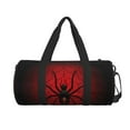 thumbnail image 2 of Easygdp Spider on the Web Travel Bag, Camping, Weekend, Carry On Overnight Duffel Bag with Shoulder Strap, 2 of 8
