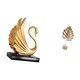 thumbnail image 5 of estatua de resina de cisne,Figuras de cisne,estatuas,decoración del hogar,fiesta de bodas,Escultura de resina Arte Adorno Centros de mesa,Escultura de hojas,Estatua de hoja de metal Escultura, 5 of 8
