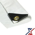 thumbnail image 2 of 8 x 24 White Color 12 Mil Heavy Duty Tarp w/UV Protection by X1 Tarps, 2 of 4