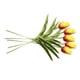 thumbnail image 3 of Mini flor artificial Oficina en casa Decoración floral Banquete de boda Decorativo PU Flor falsa, Naranja 5 piezas sidaley ZHF0582-02B, 3 of 6