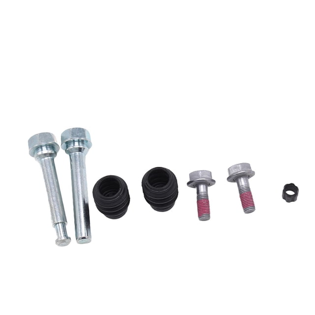 Kit de guía de pasador deslizante de pinza de freno delantero, repuestos, piezas de reparación, alto rendimiento, fácil instalación, accesorios