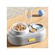 thumbnail image 1 of 1pc Multi-functional Pet Feeder Bowl For Cat, Anti-splash Ceramic Double Bowl For Food & Water, 1 of 5