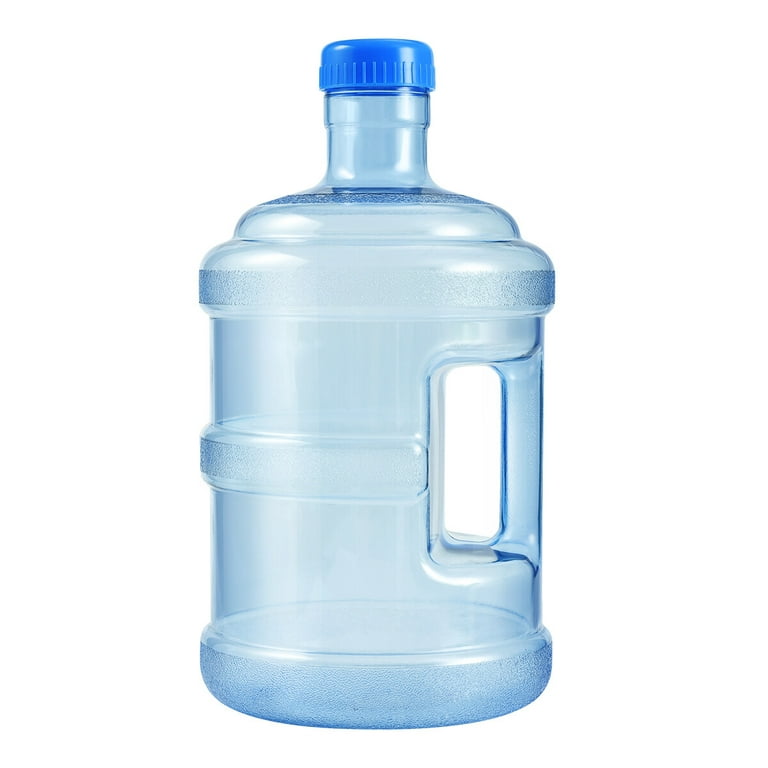 NUOLUX 5 Liters of Pure Water Bottle Mineral Water Bottle Portable PC  Bucket with Handle Portable for Car Carrying (5L) 