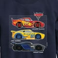 thumbnail image 3 of Disney's Cars - Side Profiles Grid - Toddler And Youth Crewneck Fleece Sweatshirt, 3 of 5