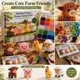 thumbnail image 2 of DIY Animal Beading Kit,4PCS 3D Beaded Animal Kit, Handmade Creative Jewelry Art Craft Kit, 3D Bead Animal Making Kit for Beginners, 2 of 6