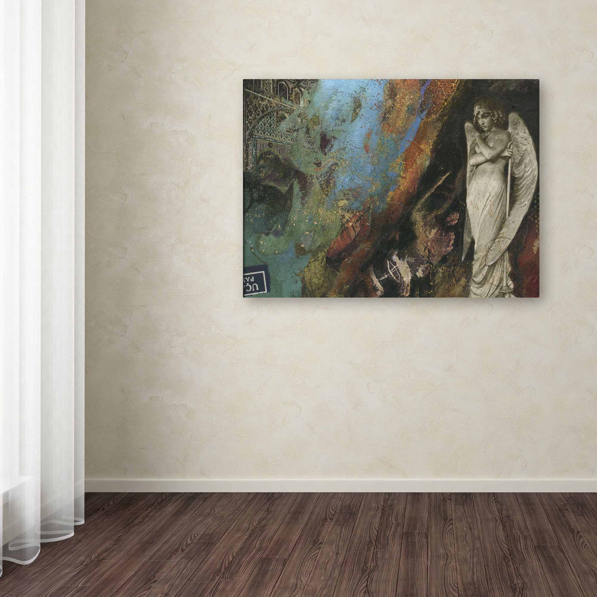 Green Angel' Canvas Art by Nick Bantock